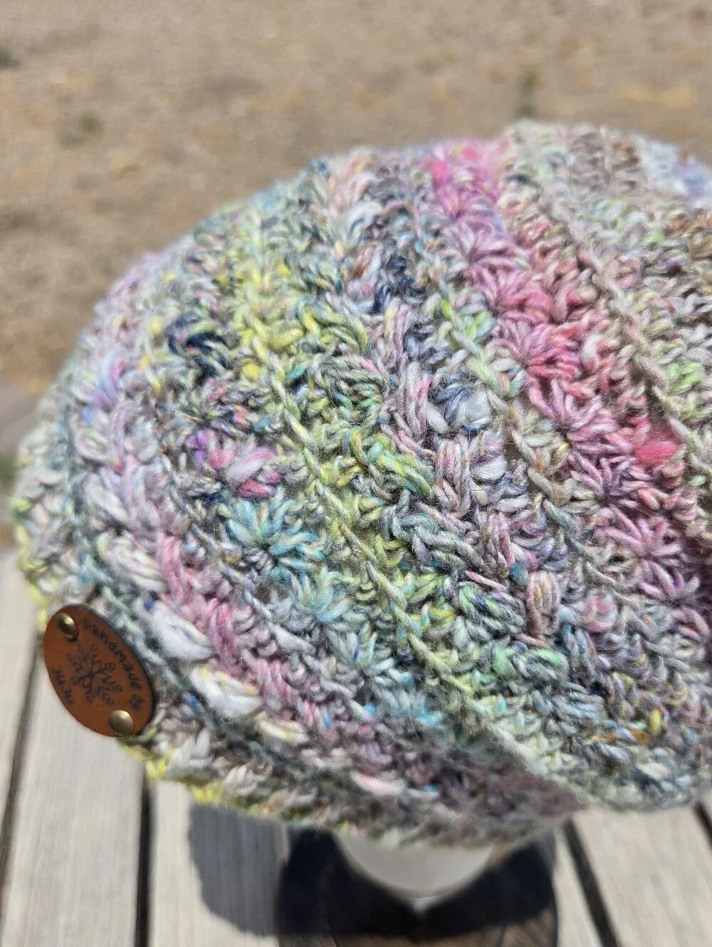 Artisan Handmade Crochet Luxury Wool/Silk/Mohair Blend 